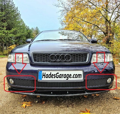 Audi lci bumper grilles - audi,