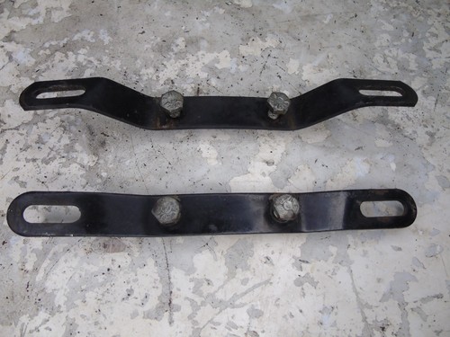 Triumph bsa b44 - rear, number