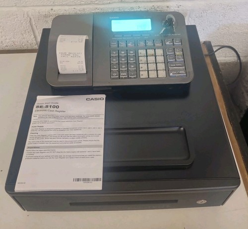 Casio s100 electronic cash - casio,