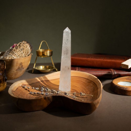 Gemstone six face obelisk - gemstone,