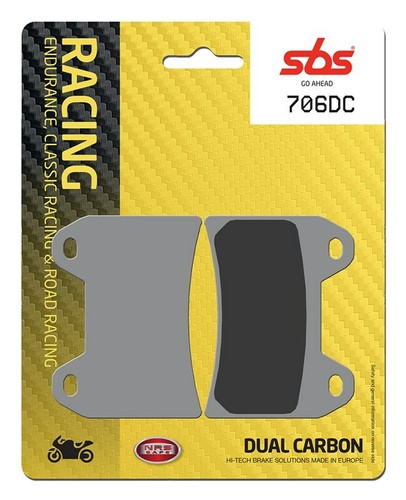 Sbs 706dc racing brake pads - 706dc,