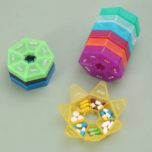 Day pill round box one - 7,