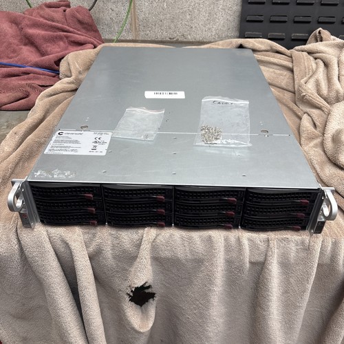 Supermicro cse 826 bay - 12,