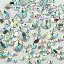 Large Iridescent Rhinestone