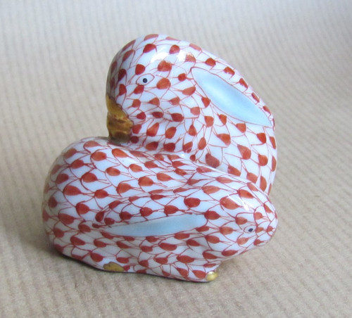 Herend porcelain miniature two - herend,