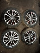 2015-2018 TOYOTA AVENSIS MK3 17" INCH ALLOY WHEEL SET 215/55/17 17X7J ET45 AL165