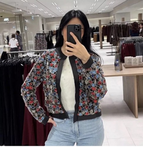 Zara beaded jacket with - beaded,