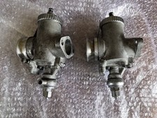 Amal T10 GP2 Carbs Pair 1"