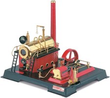 Wilesco D21 Powerful Stationary Model Steam Engine With Water Pump Beautiful!!