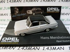 OPE135 1/43 IXO Designer Opel Series Collection: Kadett A Coupe H.Mersheimer