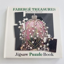 Faberge Treasure Jigsaw Puzzle Book Forbes Jewellery Russian Imperial antique HC