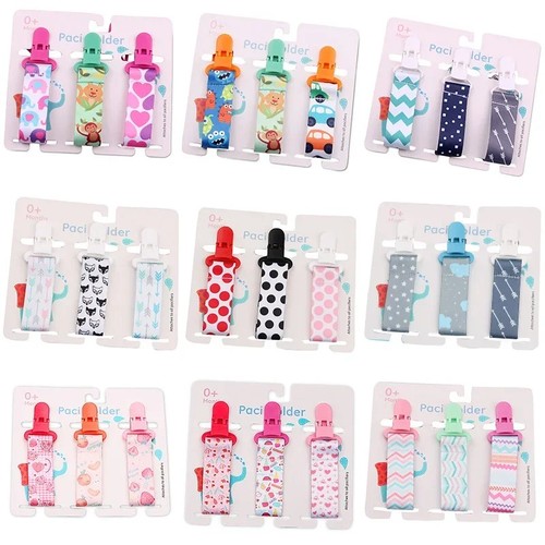Dummy clips baby boys girls - 3x,