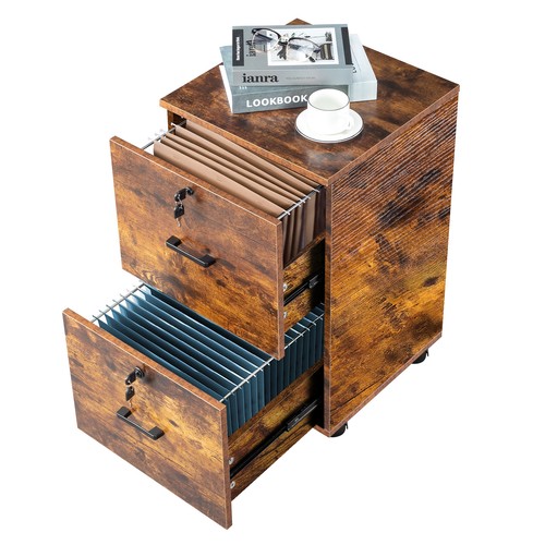 File cabinets under - file, desk