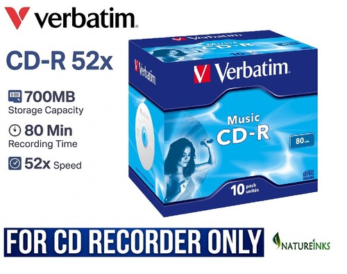 Verbatim 43365 blank - verbatim, cd