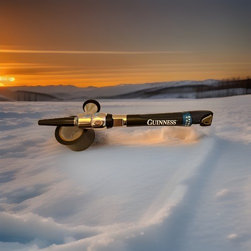 Guinness extra cold beer pump - cold,