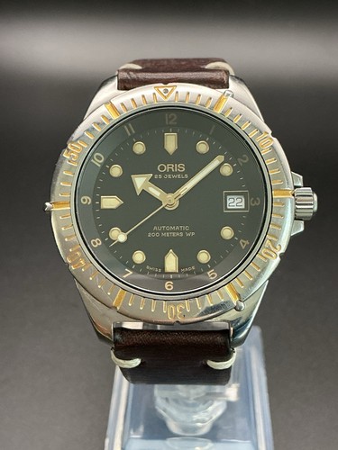 Superb vintage oris diver date - superb,
