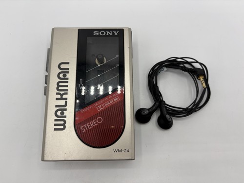 Sony walkman cassette - sony, wm-24