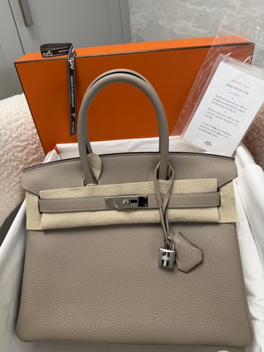 Hermes birkin gris - hermes, 30