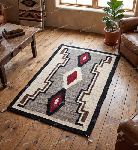 Custom size handwoven wool - size,