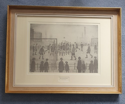 Lowry the football match - the,