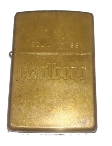 Genuine zippo usa solid - solid, brass