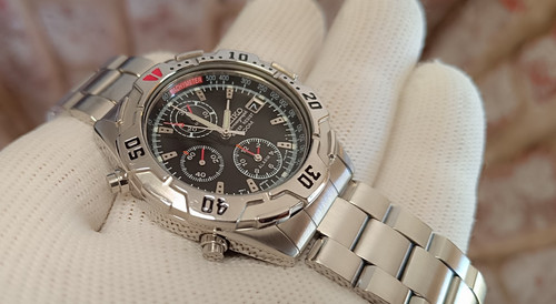 Seiko chronograph alarm - seiko,