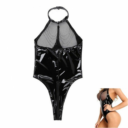 Pvc shiny wet faux - shiny,