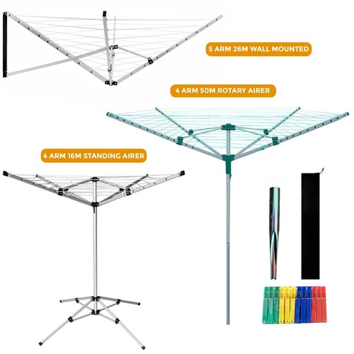Rotary airer arm outdoor - airer, 4/5