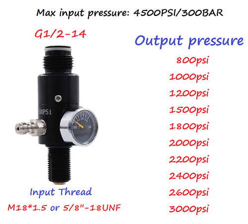 Hpa 4500psi pressure - 4500psi,