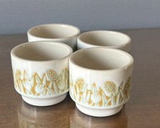 Set of Four Hornsea Egg Cups