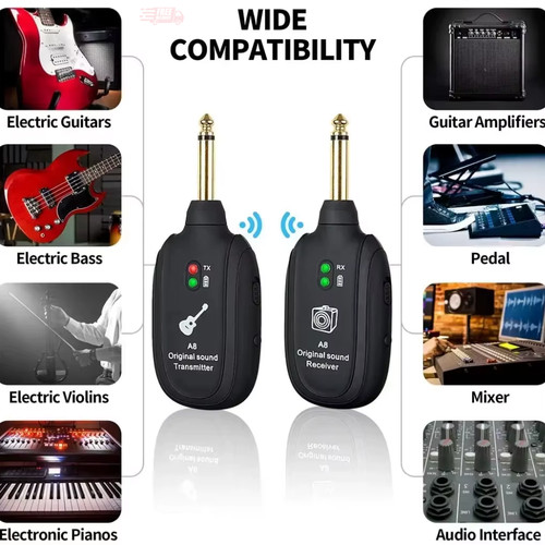 Wireless guitar system - wireless,