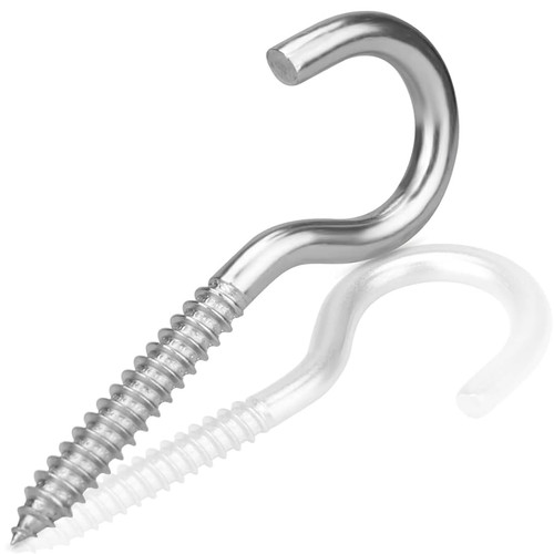 Screw cup hooks ceiling - screw,