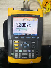 Used Fluke 199C 200MHz 2.5GS/s Digital Oscilloscope Scopemeter Multimeter