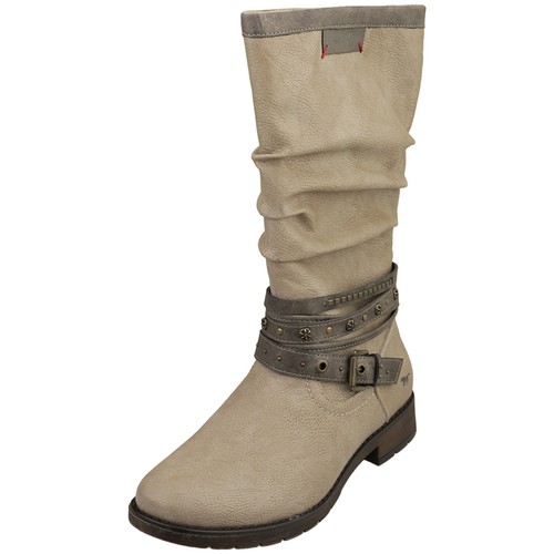 Mustang side zip low heel - side,