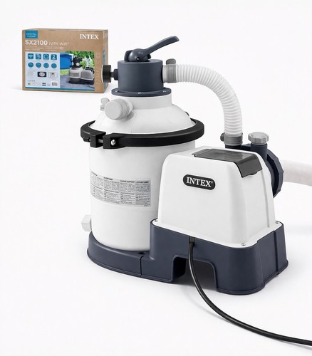 Intex 2100 gph - sand, filter