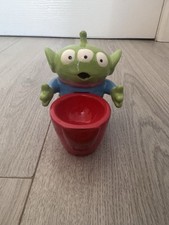 Disney Pixar Toy Story Alien Ceramic Egg Cup Excellent Condition