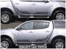 Mitsubishi warrior tribal side