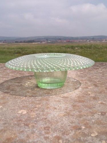 British jobling glass posy - british, glass,