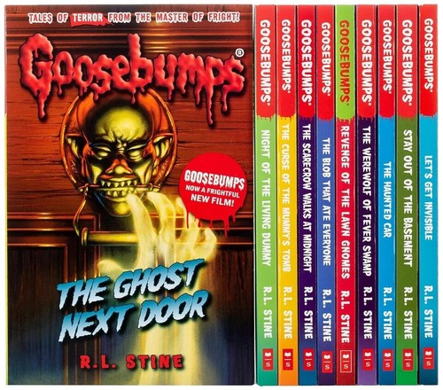Goosebumps series books - 10,