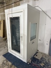 Acoustic Treated Hearing Test Booth with Privacy Audiology Voice Recording