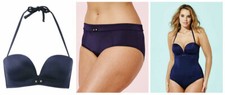 GOSSARD NAVY OR BLUE RETRO