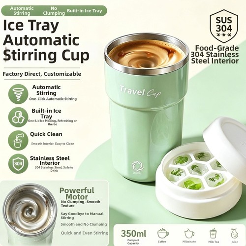 Self stirring coffee - self, mug