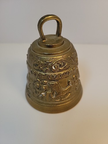 Antique bronze sanctuary bell - bronze,