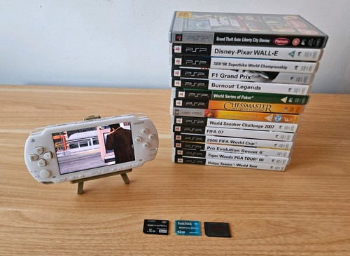 Sony psp 1000 ceramic white - psp-1000,