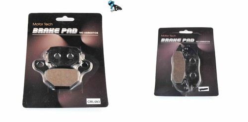 Front rear brake pads - &,