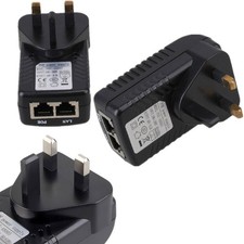 UK Plug POE Injector Power