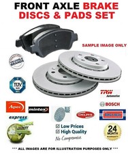 FRONT AXLE BRAKE DISCS and PADS SET for VW GOLF IV 3.2 R32 4motion 2002-2005