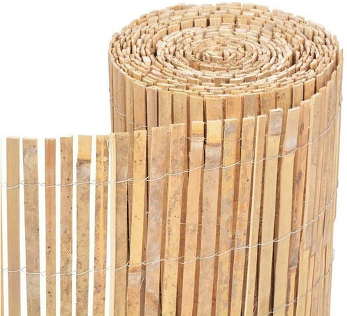 Bamboo slat fencing - 4m,