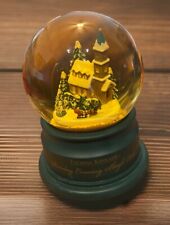 Hallmark Store Thomas Kinkade “Sunday Evening Sleigh Ride” Snow Globe 1996