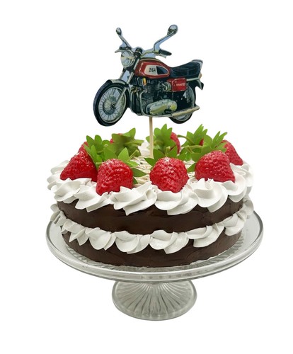 Bsa rocket motorcycle cake - rocket,